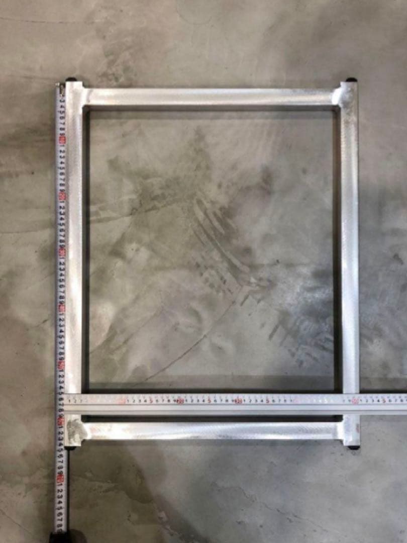 シルクスクリーン アルミ枠 製版 フレーム 足付き 脚付 10点 セット