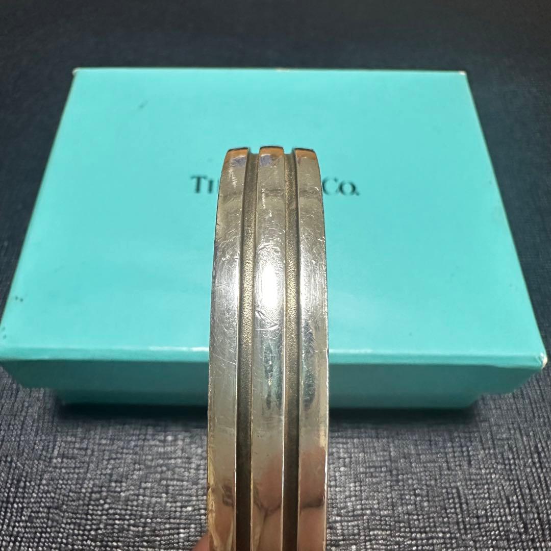 ティファニー バングル グルーブド SV 中古