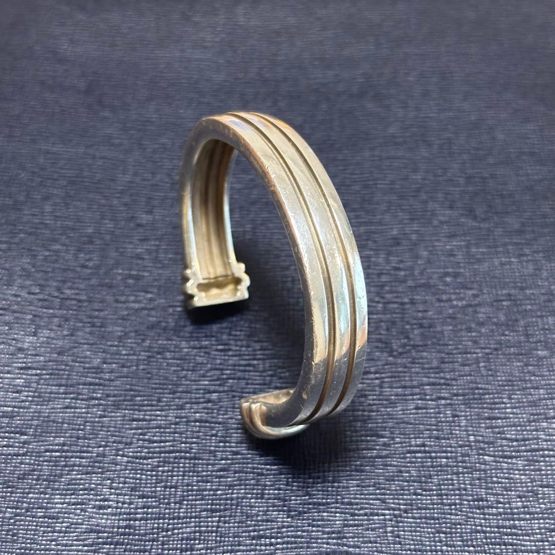 ティファニー バングル グルーブド SV 中古