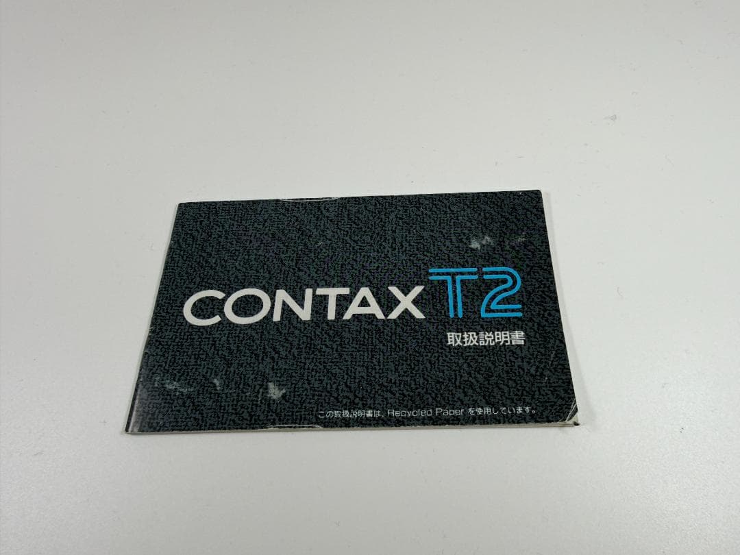 CONTAX フィルムカメラ T2 Carl Zeiss Sonnarレンズ