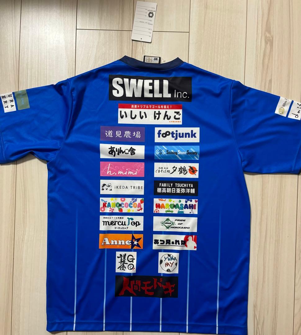 南葛SC サイン入りシャツ