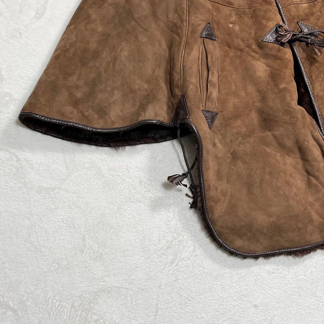 リアルムートン カウボーイマント 本革 毛皮 THE LEATHER RANCH