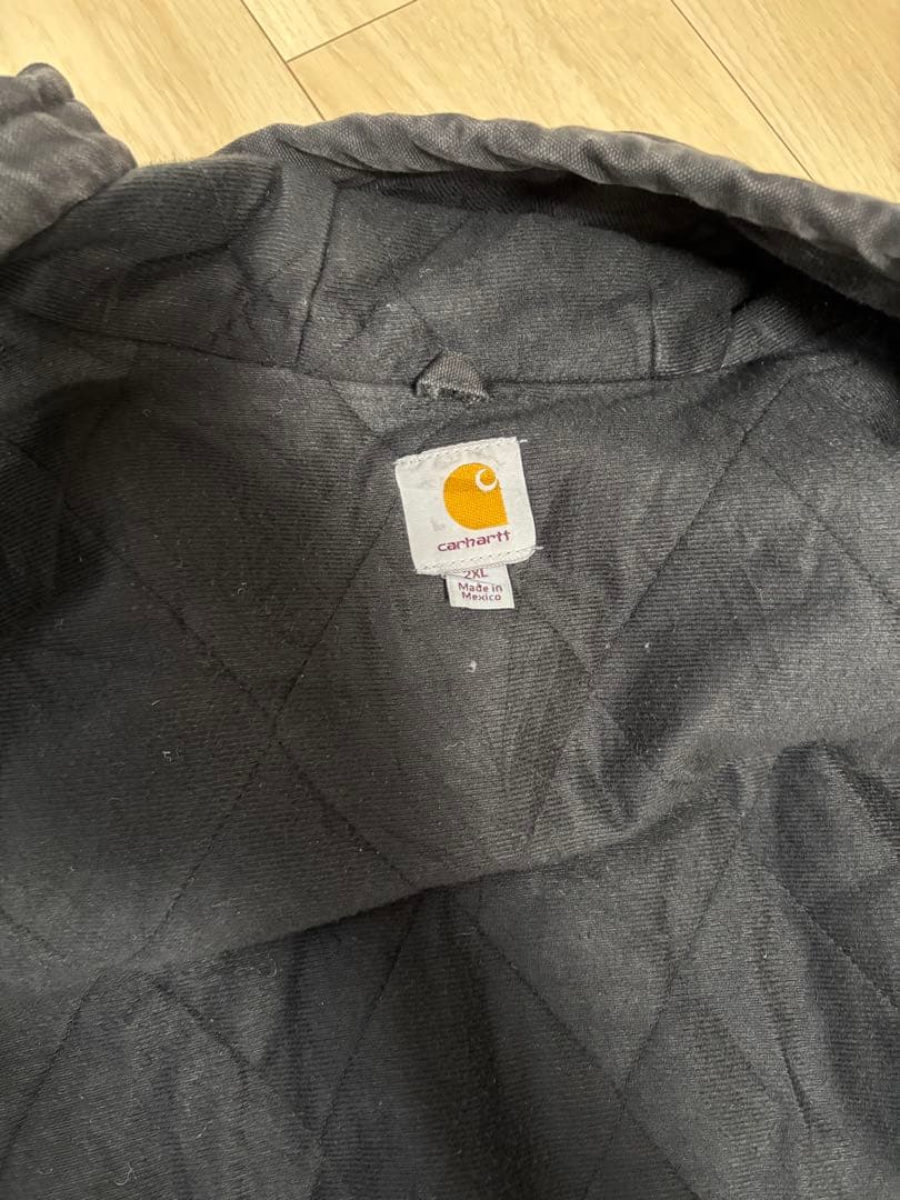 Carhartt フード付きジャケット ダークグレー　アクティブジャケット