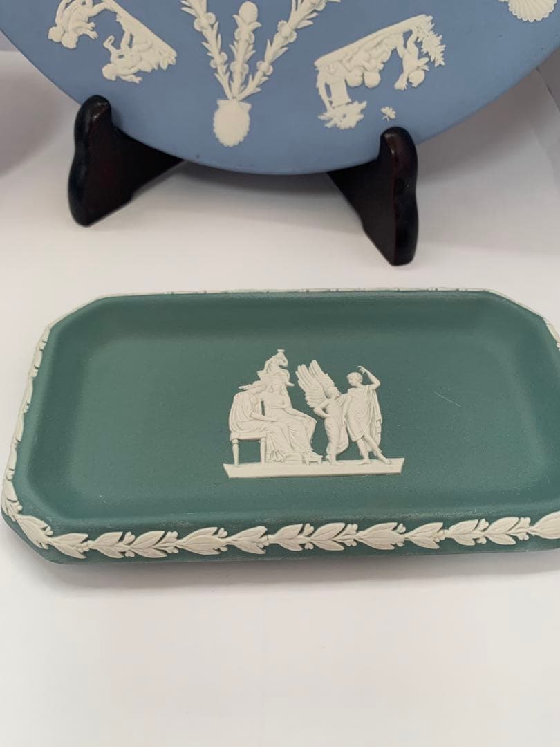 ウェッジウッド　ジャスパーペールブルー 5点まとめ　送料込み