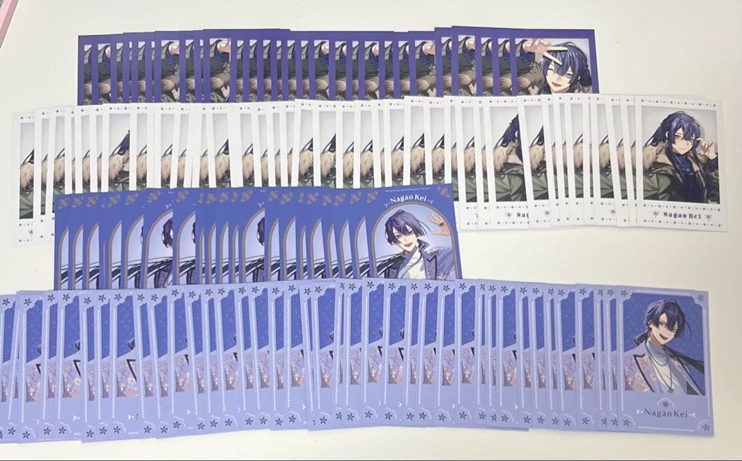 にじさんじ 長尾景 まとめ売り ホワイトデー VΔLZ 5周年 缶バッジ チェキ