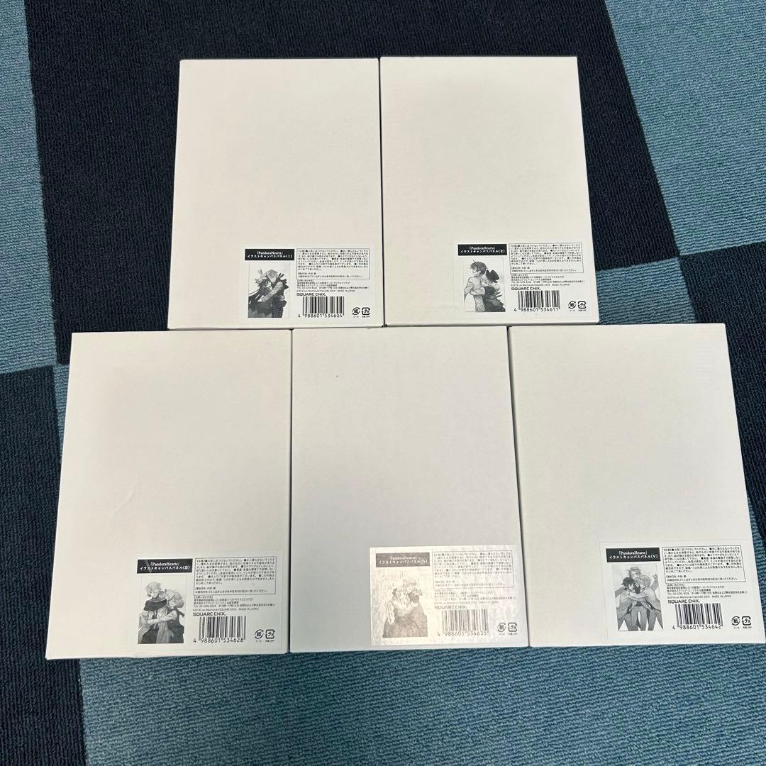 パンドラハーツ　キャンバスパネル　5点