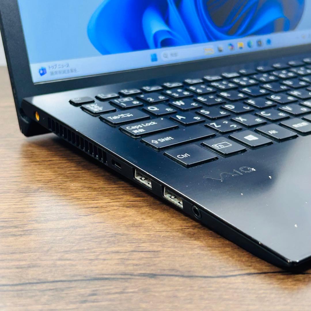 SONYVAIO 第8世代i5 SSD256/8GB オフィス付きノートパソコン