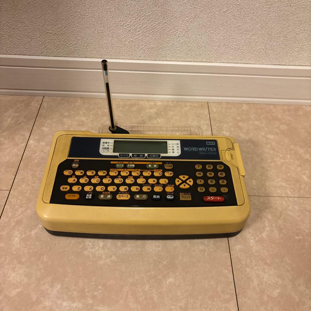 MAX ワードライター CD-100