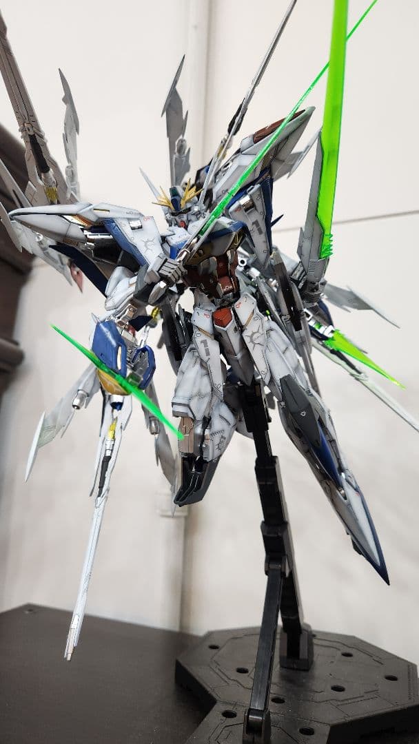 MGエクリプスガンダム　マニューバストライカー装備　完全塗装品