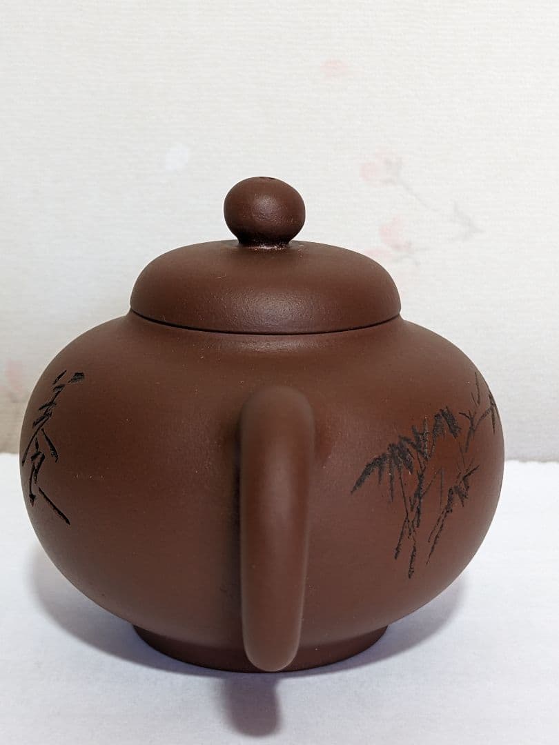 ♦中国 朱泥 紫泥 紫砂 茶壺 タタラ造り コレクション 骨董品 アンティーク
