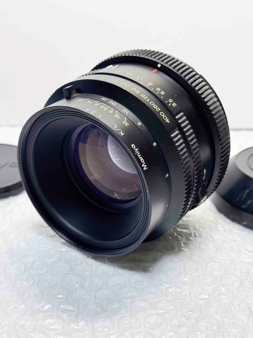 マミヤ K/L 127mm f3.5 後玉クモリあり ジャンク RB67