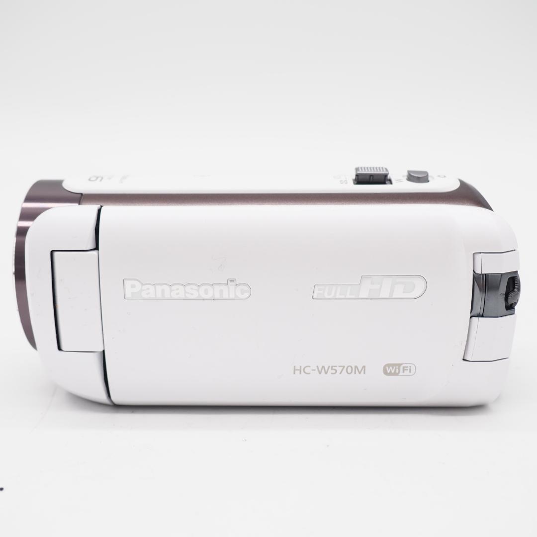 panasonic HDビデオカメラ ホワイト HC-W570M-W