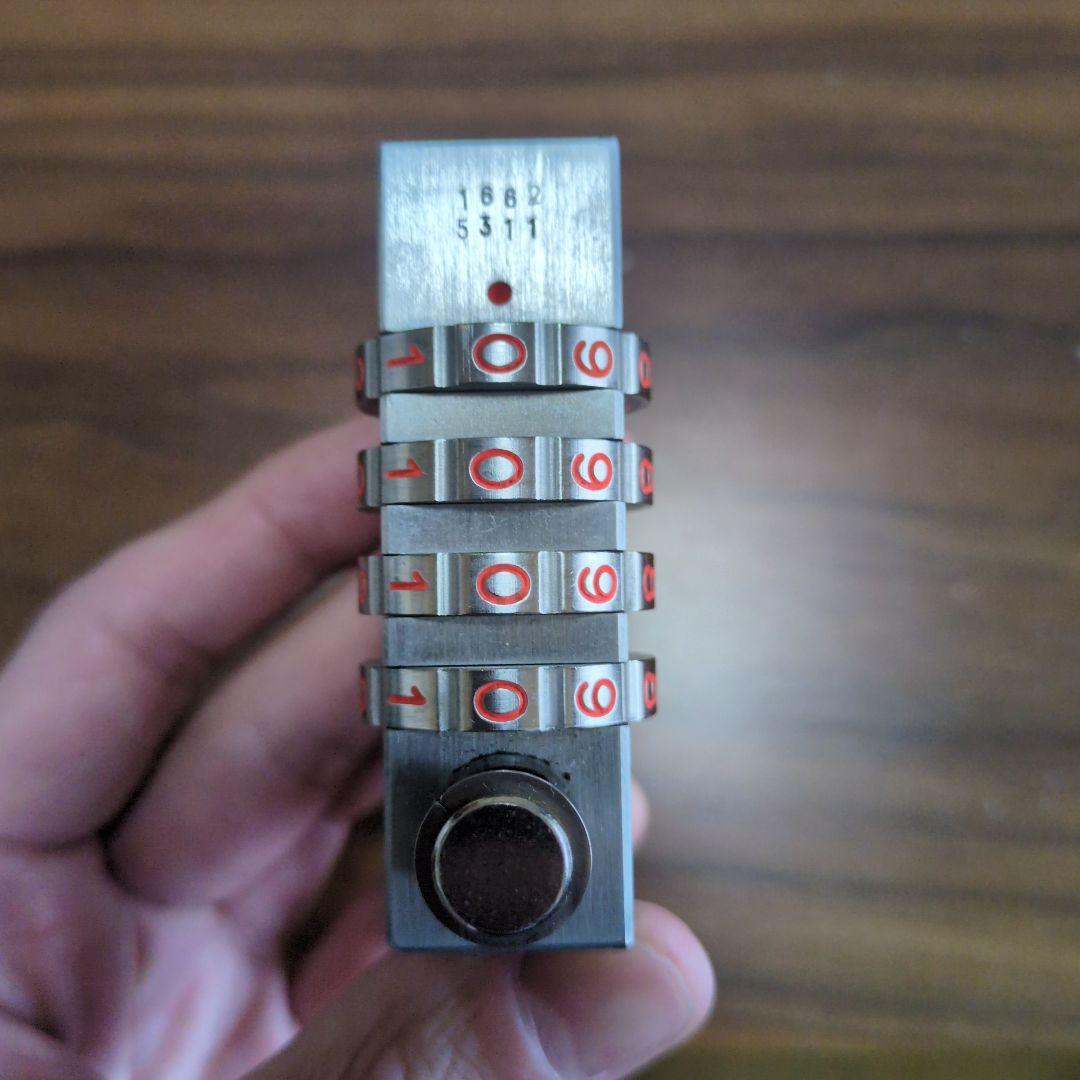 HORI No.1662 堀商店 可変ダイヤル式南京錠