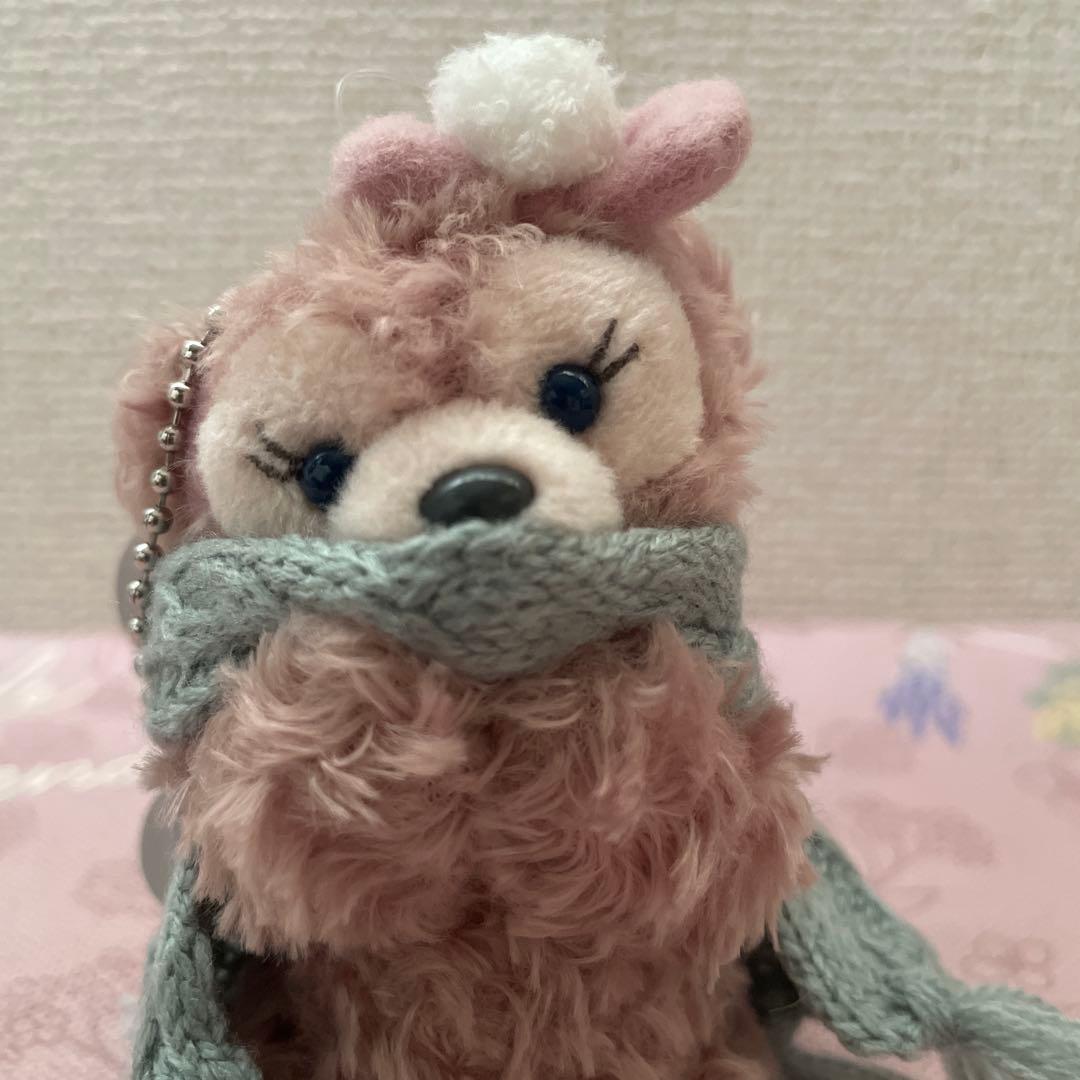 ダッフィー&フレンズ ダンシングスノーフレークス　ぬいぐるみバッジ