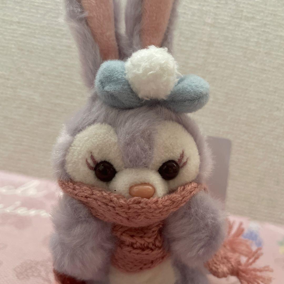 ダッフィー&フレンズ ダンシングスノーフレークス　ぬいぐるみバッジ