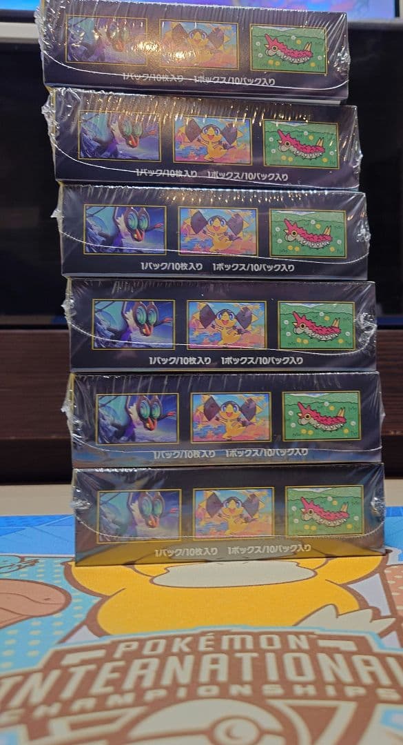 ポケモンカード MEGAドリームex 6Box未開封（シュリンク付き）