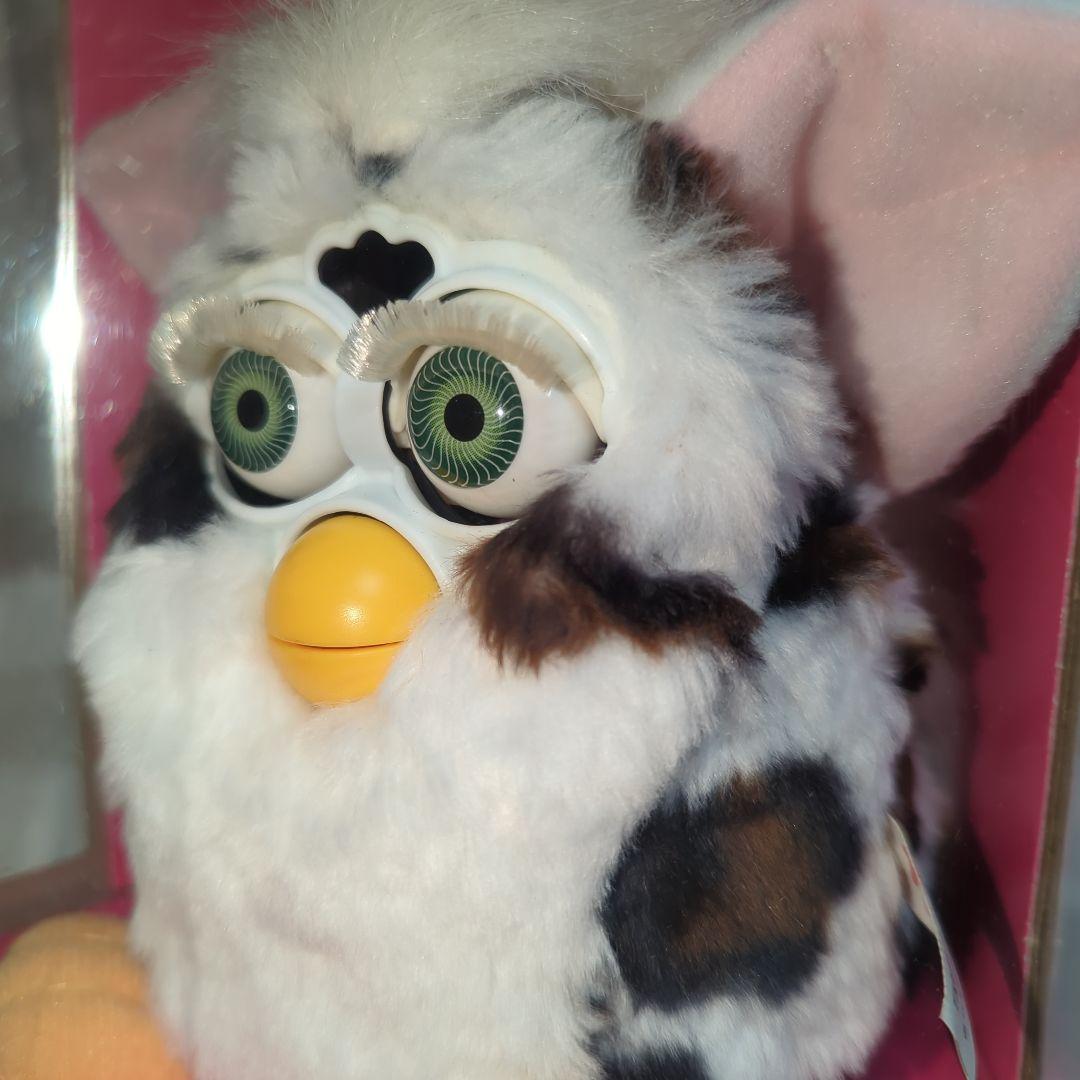 レトロファービー　初代　日本語版　緑目　レパード　豹　ぶち　丸いしっぽ