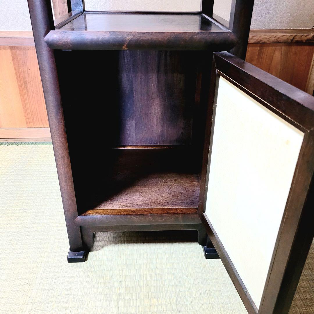 松本民芸家具 ミズメザクラ A型電話台