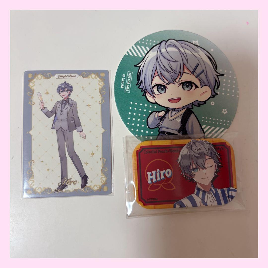 カラフルピーチ ヒロ 缶バッジ