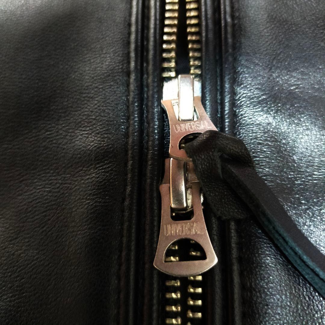 美品　XLサイズ　JEANS FACTORY　シングルライダースジャケット