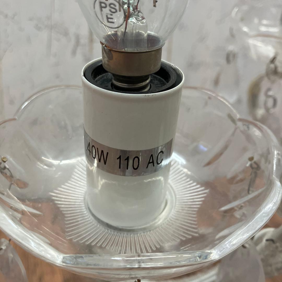 アンティーク ビーズ装飾 シャンデリア 天井照明 照明器具 リビングライト