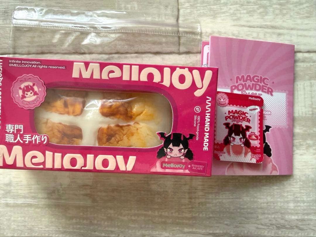 【新品シュリンク品】Melloloy 餅　もち　スクイーズ　メロジョイ【レア】