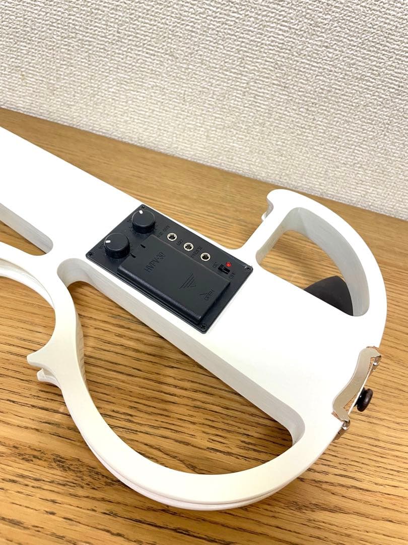 新品未使用 Amdini サイレントバイオリン エレキ 4/4 ホワイト