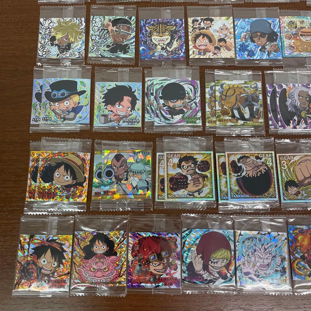❶ワンピース 大海賊ウエハースシール SEC SGR多数 約330枚
