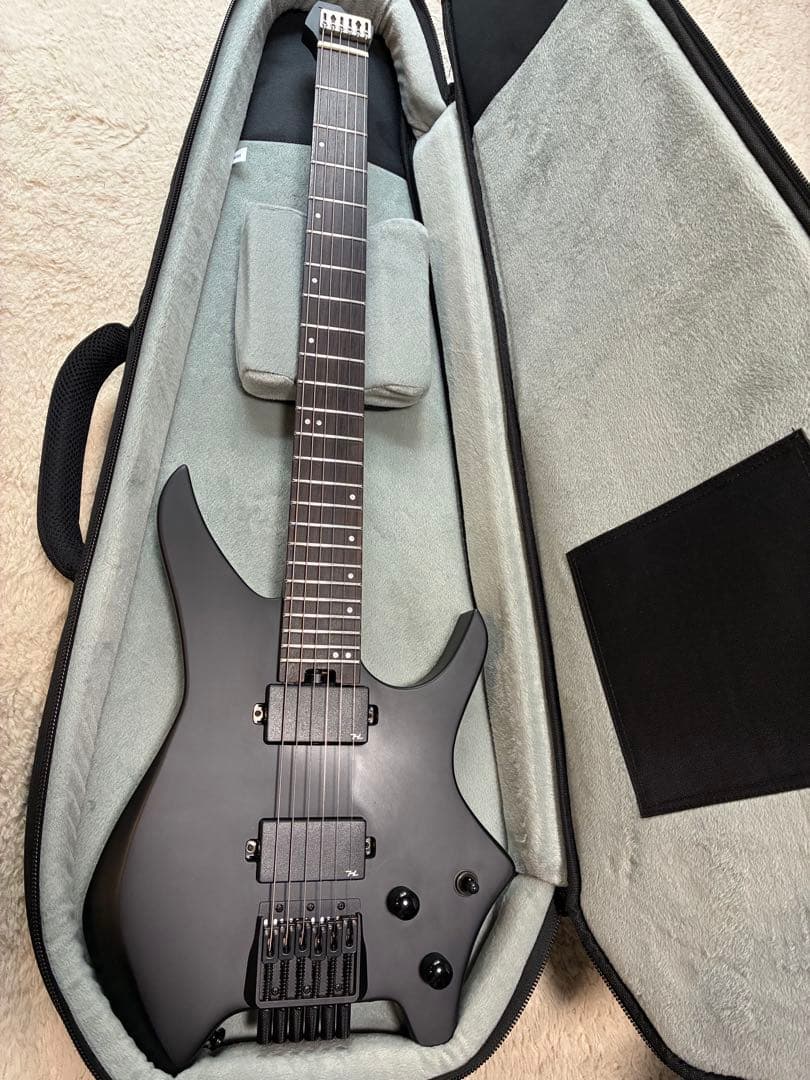 【美品】HEX Guitars N400 Black ヘッドレスギター