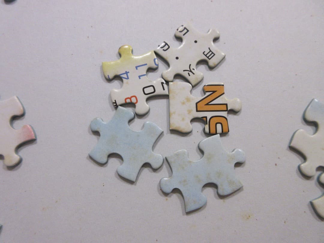 【中古品】スヌーピーカレンダージグソーパズル　1995年版 1000ピース