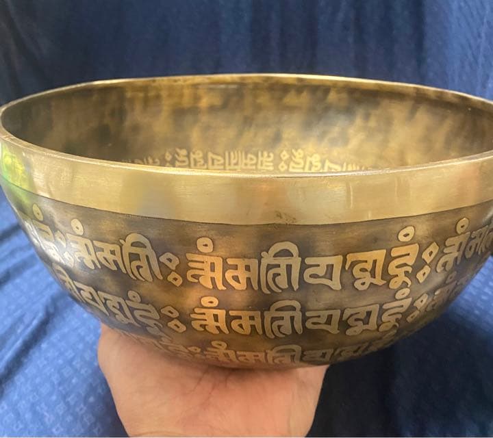 島田（特大瞑想鈴(セブンメタル)完全手打ち②