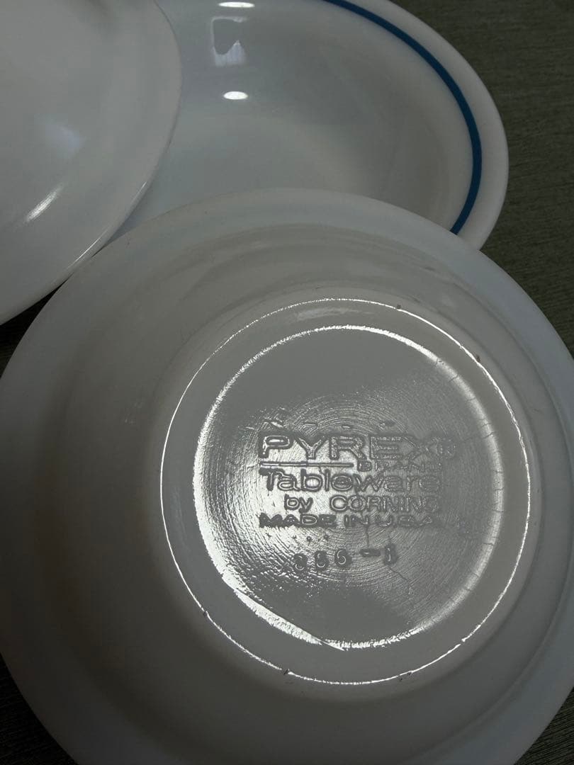 米軍 実物 PYREX ボウル 3枚 USN①