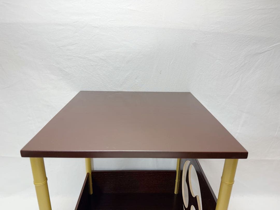 未使用 茶道具 小林幸斎作 巴棚 圓能斎好写 タナピタット付 元箱