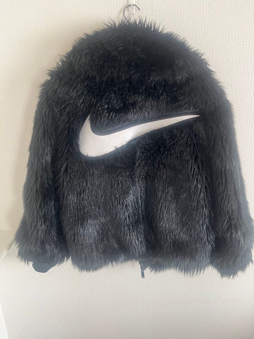 NIKE×AMBUSH ブラック　XS ユニセックス　フェイクファー