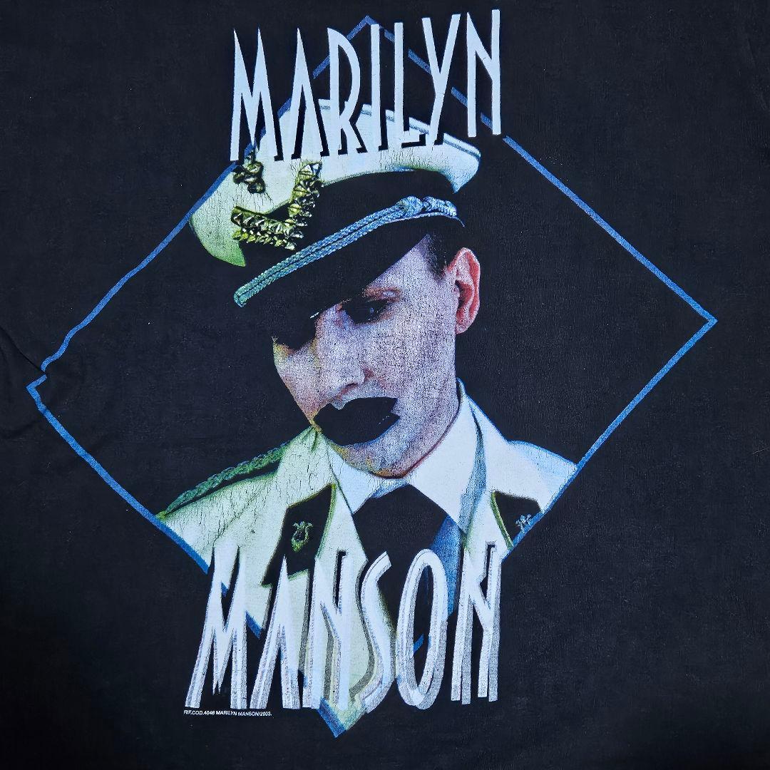 マリリン マンソン grotesk ブートレグTシャツ 00s