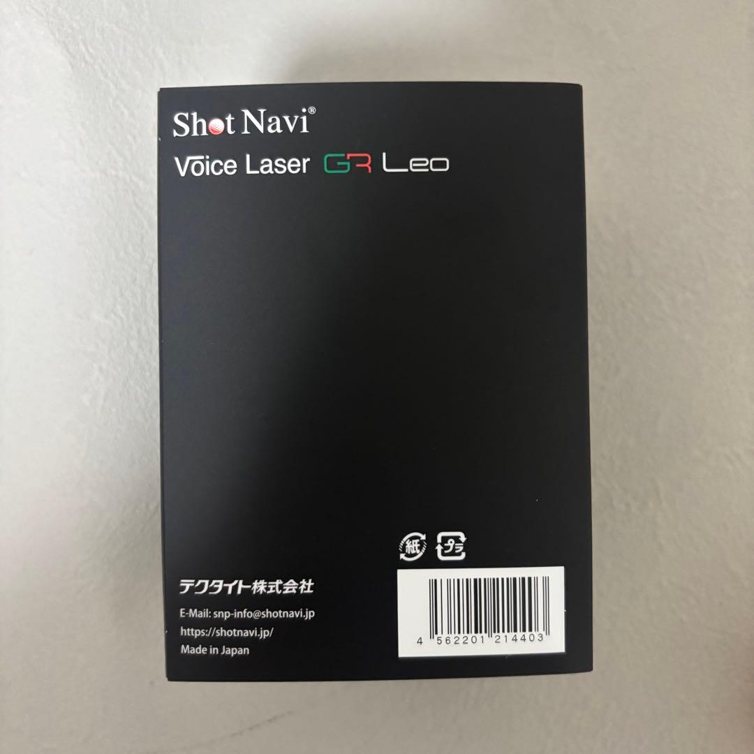 A*i様 【新品未使用】ショットナビ ボイスレーザーGR Leoゴルフナビ 計測