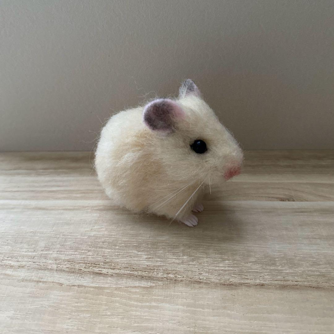 【羊毛フェルト】ハムスター★オーダー（うみ）