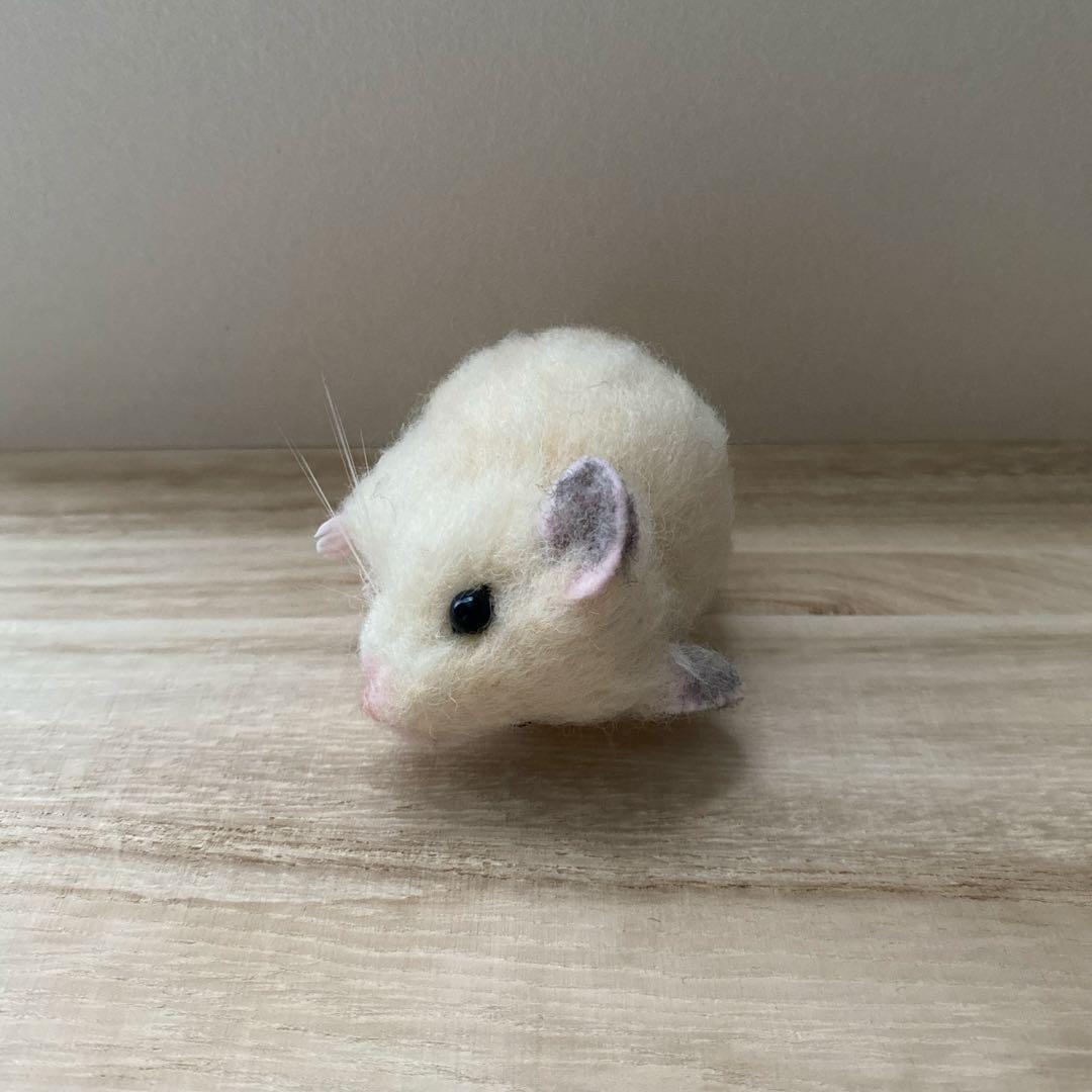【羊毛フェルト】ハムスター★オーダー（うみ）