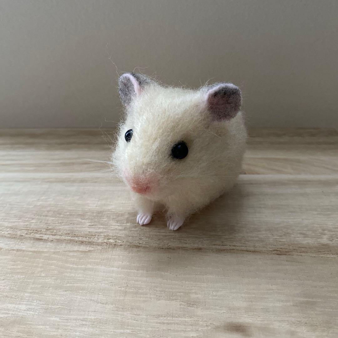 【羊毛フェルト】ハムスター★オーダー（うみ）