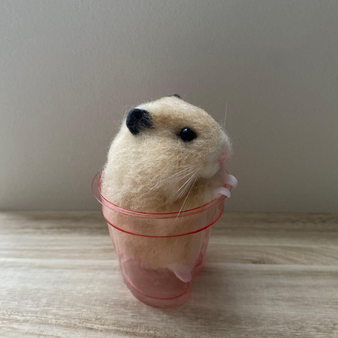 【羊毛フェルト】ハムスター★オーダー（うみ）