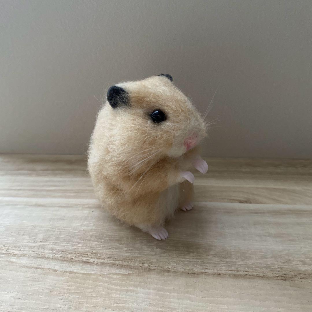 【羊毛フェルト】ハムスター★オーダー（うみ）