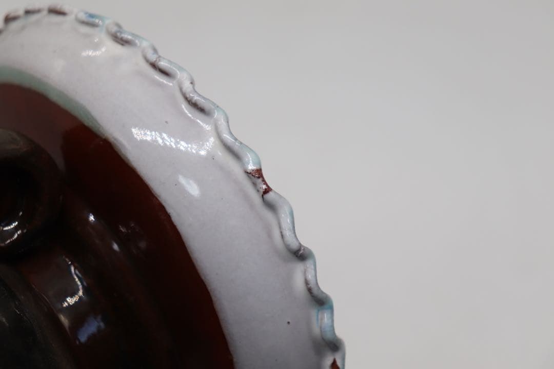 ツェプナー作　花入　名人作　送料込み0425