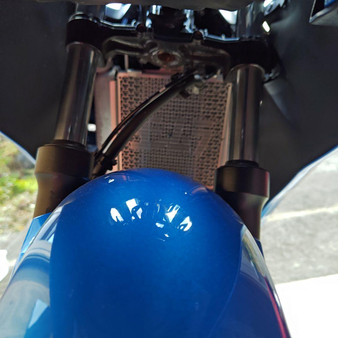 タ*リ様 ヨシムラ　GSX-R125/150 ラジエターコアプロテクター　シルバ