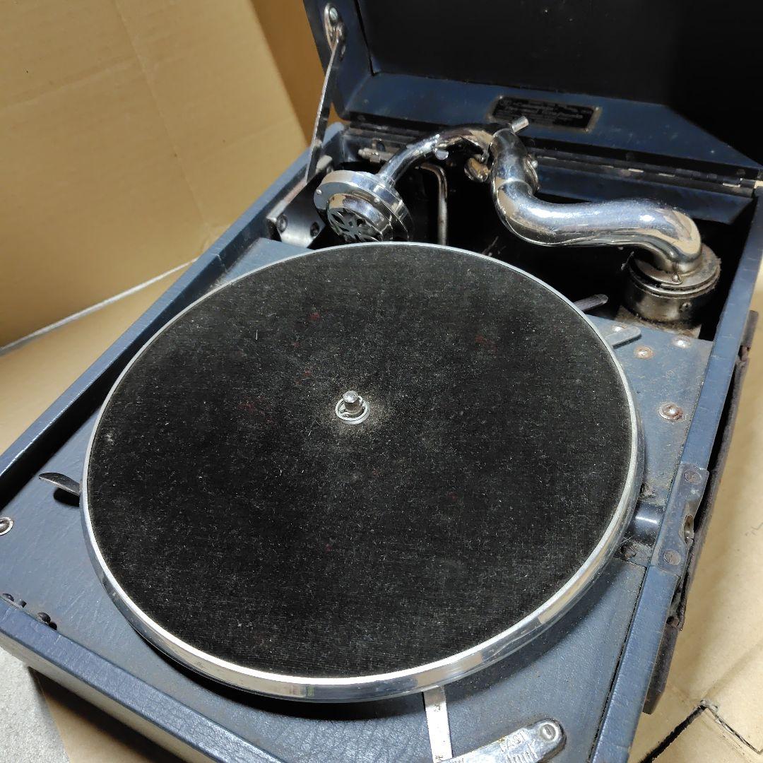 コロンビア 蓄音機 MODEL-203 ケース,針付き