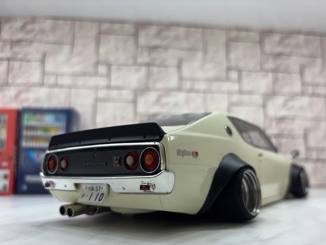 1/18ミニカー IGケンメリGTR MK-Ⅲ深リムスーパーワイドカスタム