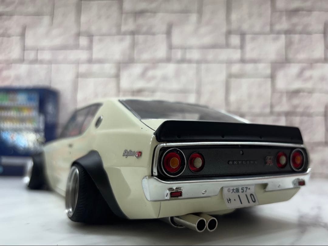 1/18ミニカー IGケンメリGTR MK-Ⅲ深リムスーパーワイドカスタム