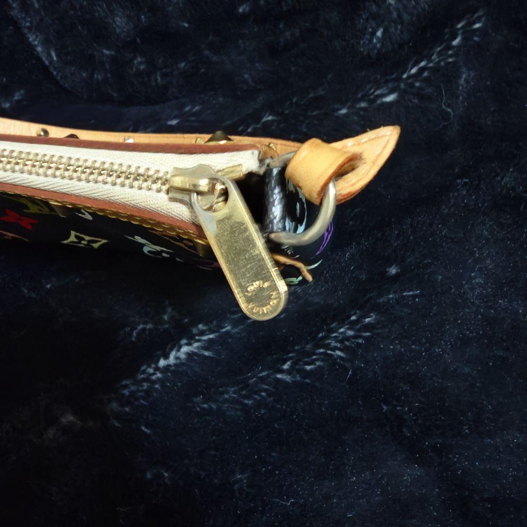 ルイヴィトン ポシェットアクセソワール マルチカラー ノワール 正規品