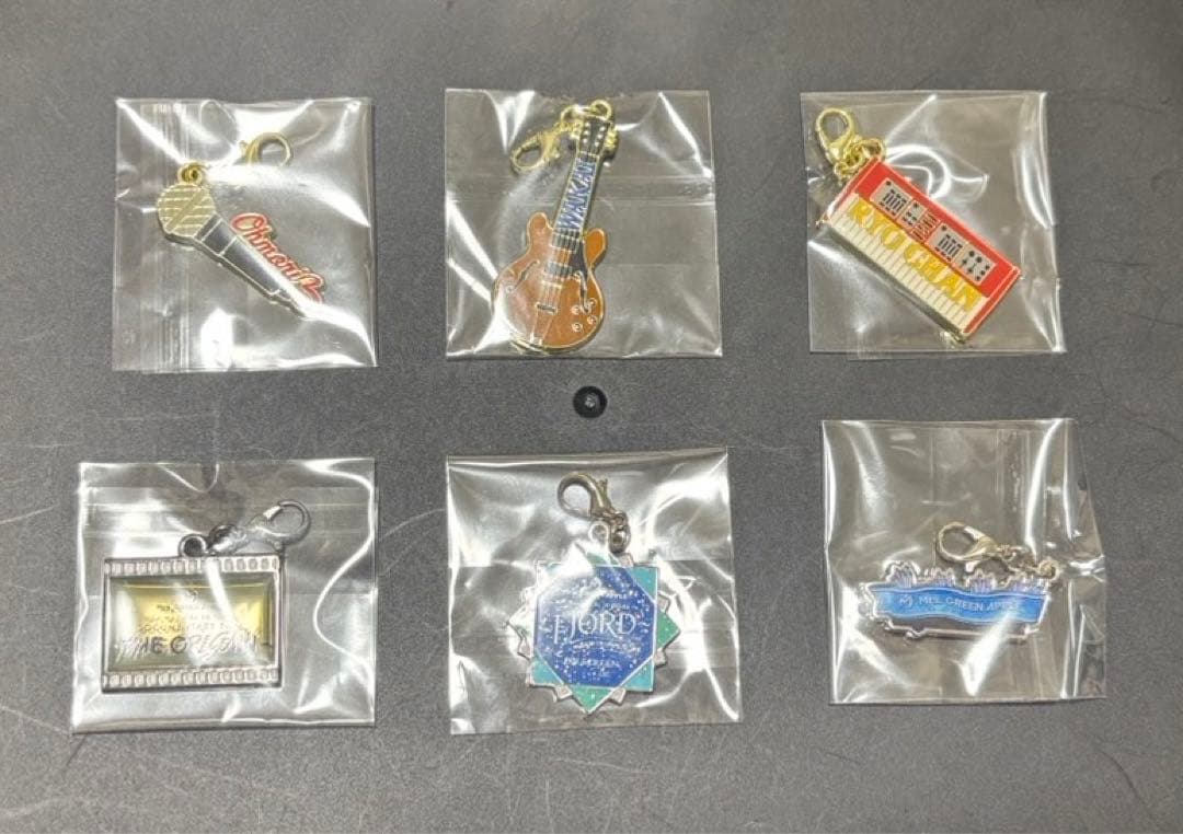 ミセスグリーンアップル　映画グッズ　メタルチャームコレクション　全6種セット