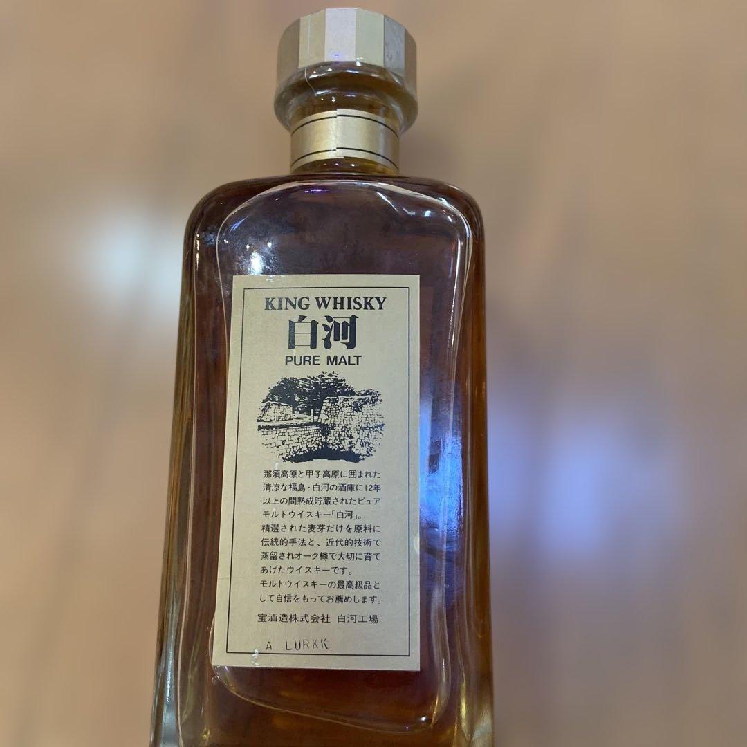 宝酒造 KING WHISKY 白河 ピュアモルト 12年
