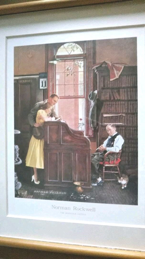 ノーマン・ロックウェル 絵画レプリカ